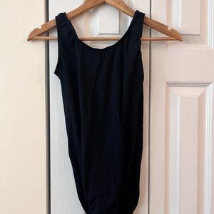 Capezio Black Tank Leotard (youth L)